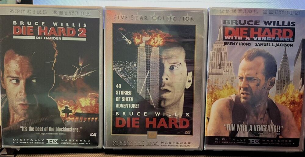 DIE HARD - The Ultimate Collection TRILOGY - THX 6 DISC SET DVD Bruce Willis